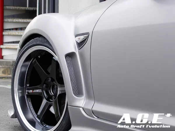 Auto Craft Front Wide Fenders Version 1 30mm Mazda RX-8 2003-2011 - ATC-5852