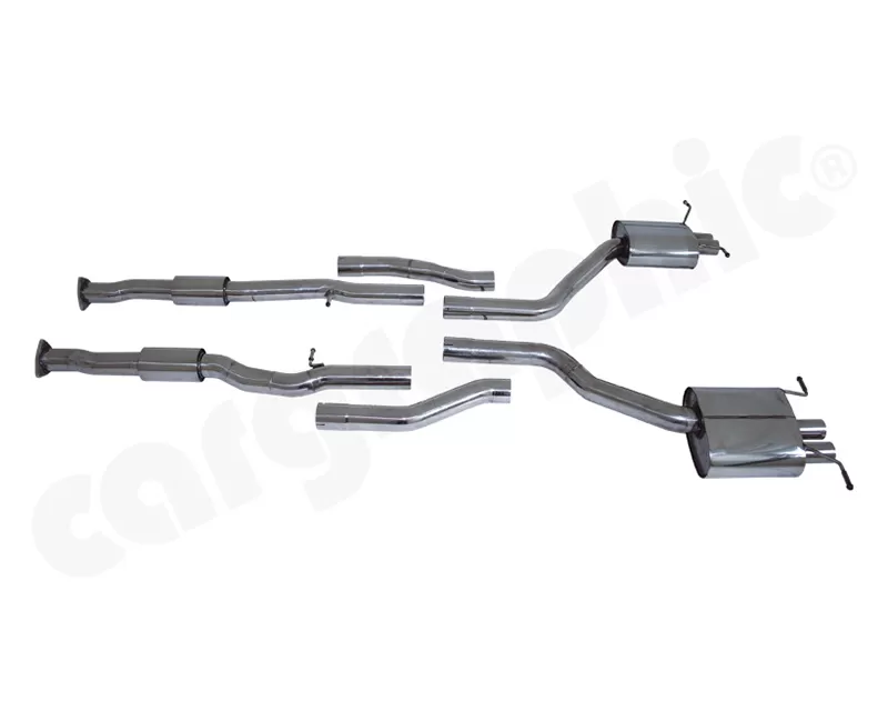 Cargraphic Catback Exhaust System Super Sound Bentley Continental GT 04-15 - CARBENGTSYS001