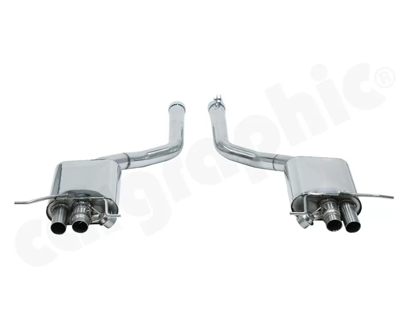 Cargraphic Catback Exhaust System Super Sound Bentley Continental GT 04-15 - CARBENGTV8SYS001