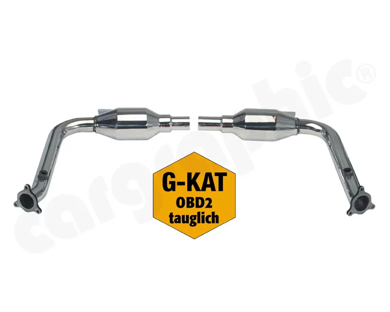 Cargraphic Catalytic Converter Set Obd2 Compliant Porsche Boxster 00-04 - CARP86SKATOBD2