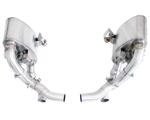 Cargraphic Exhaust System w /Flaps and Remote Porsche 997.2 Carrera 09-11 - CARP97DFIETFLAP