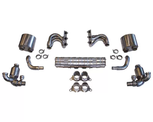 Cargraphic Exhaust Kit 3 Performance Weight Reducing Version Porsche 997.2 GT3 10-11 - CARP97GT3KIT338RS