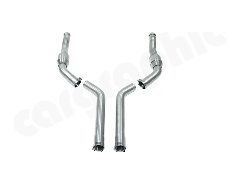 Cargraphic Connection Pipe Set with 200 Cell Catalytic Converter Mercedes-Benz C-Class 08-17 - CARW204C63LPKAT