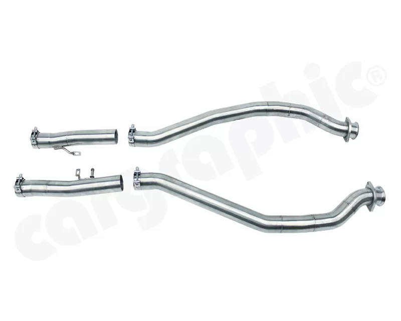 Cargraphic Presilencer Replacement Pipe Ferrari 599 06-12 - CARFE599PIPE