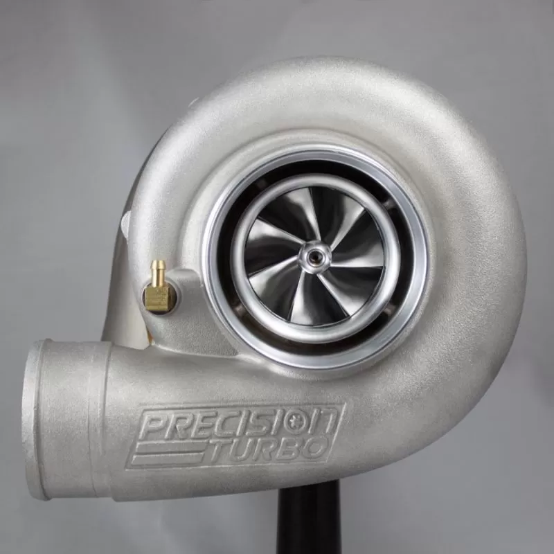 Precision Turbo & Engine GEN2 PT6875 BB SP CC  T4 STAINLESS V-BAND IN/OUT .81 A/R - 21604215289
