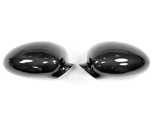 AutoTecknic Carbon Fiber Replacement Mirror Covers BMW E46 M3 01-06 - BM-0148