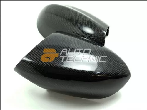 AutoTecknic Replacement Carbon Fiber Mirror Covers BMW E82 1M 1-Series 08-13 - BM-0152