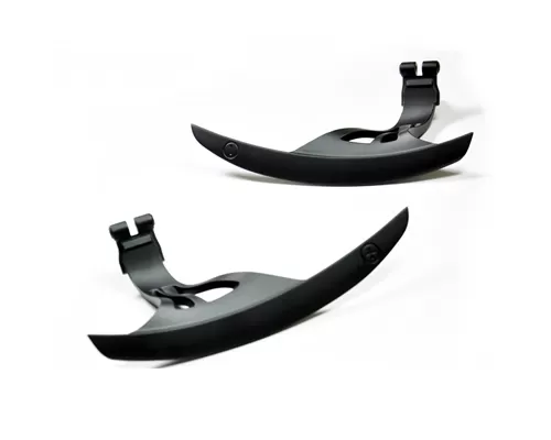 AutoTecknic Stealth Black Competition Steering Shift Paddles Nissan 370Z 09-18 - NS-0030-SB