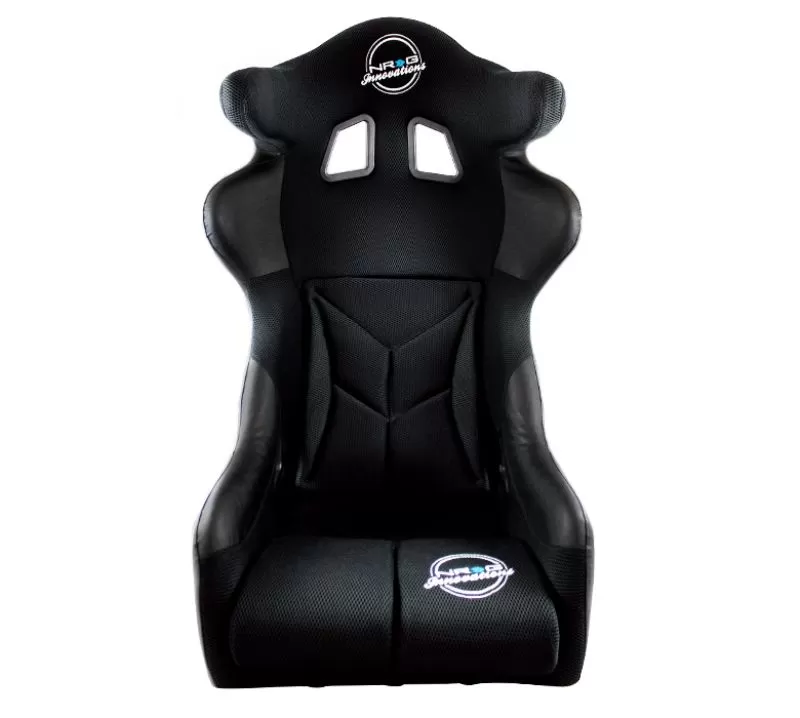 NRG FIA Competition Bucket Seat NRG Logo Medium Black - FRP-RS600M
