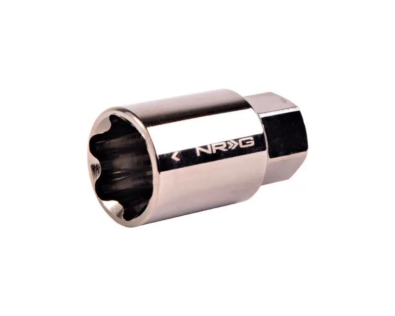 NRG Black Chrome 17mm Lug Nut Lock Key Socket Universal - LN-K200