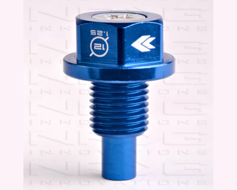 NRG Blue M12 x 1.25 Magnetic Oil Drain Plug Universal - NOP-200BL