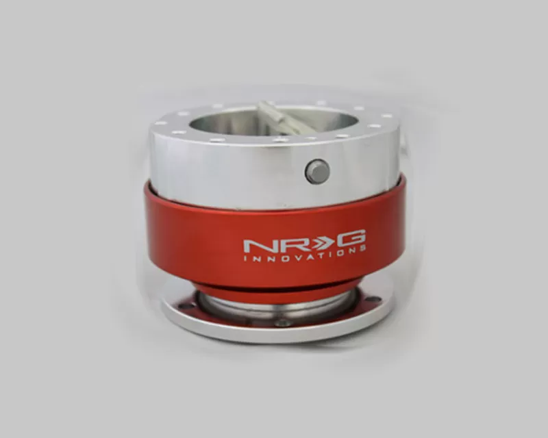 NRG Quick Release Gen 1.0 Silver and Red - SRK-100RD
