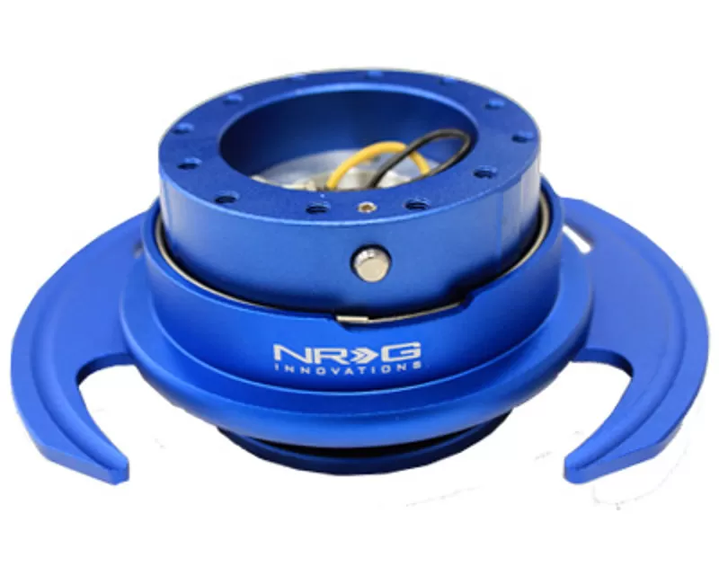 NRG Quick Release Gen 3.0 Blue Body Blue Ring with Handles - SRK-650BL