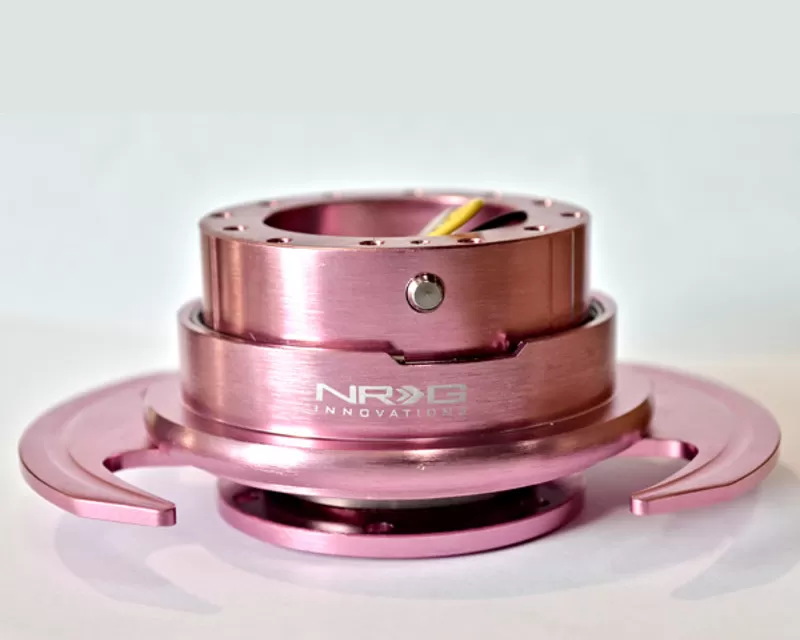 NRG Quick Release Gen 3.0 Pink Body Pink Ring with Handles - SRK-650PK