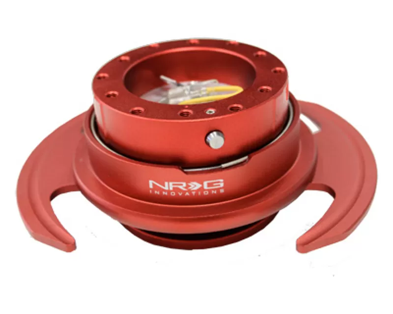 NRG Quick Release Gen 3.0 Red Metal Body Red Ring - SRK-650RD