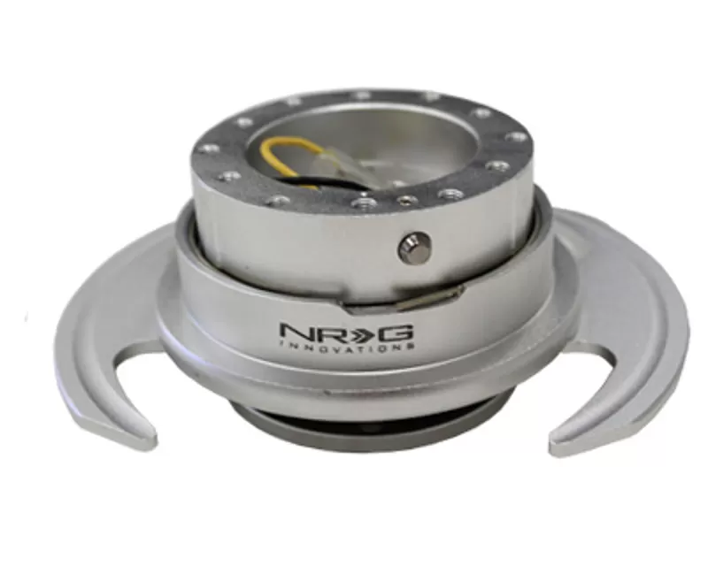NRG Quick Release Gen 3.0 Silver Body Silver Ring With Handles - SRK-650SL