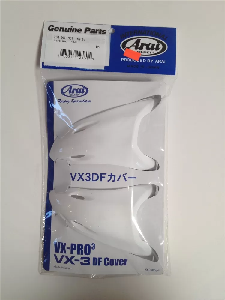 Arai XD-3 White Diffuser Set Upgrade - Arai-4131