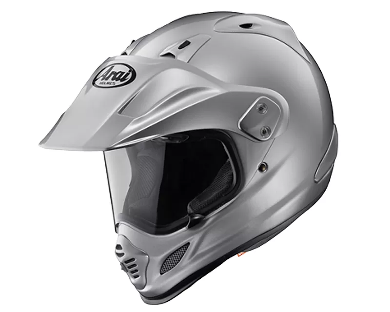 Arai XD-4 Aluminum Silver Motorcycle Helmet XL - Arai-A72055