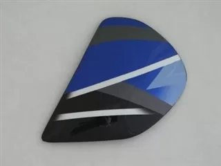 Arai Astral-X Wing Blue Side Pods - Arai-3582