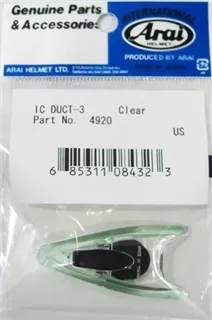 Arai GP-6 PED IC Duct-3 Front Vent Set Clear - Arai-4920