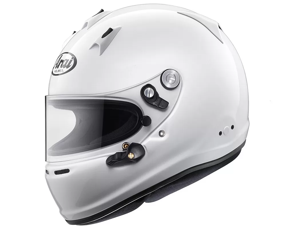 Arai GP-6 PED White Helmet MD SA2015 - 685311143402