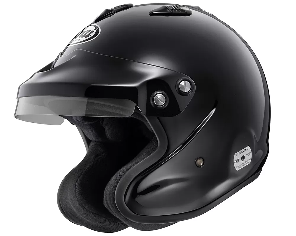 Arai GP-J3 Black Helmet XL SA2015 - 685311143358