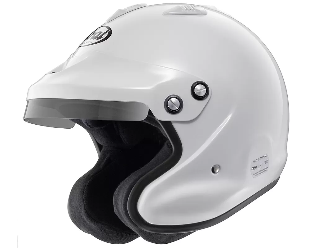 Arai GP-J3 White Helmet SM SA2015 - 685311143259
