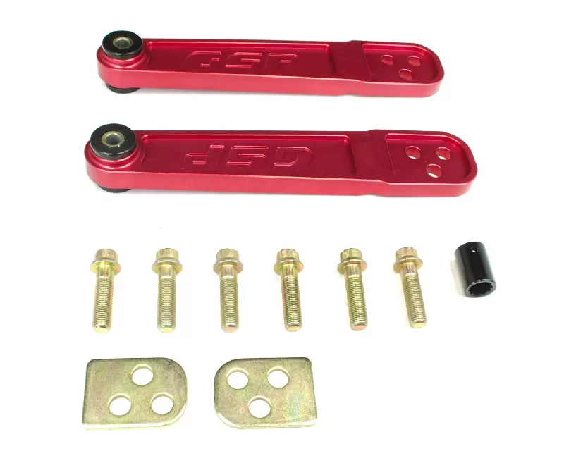 Godspeed Project Gen2 Rear Lower Control Arm Red Acura RSX 2002-2006 - AK-076-RED