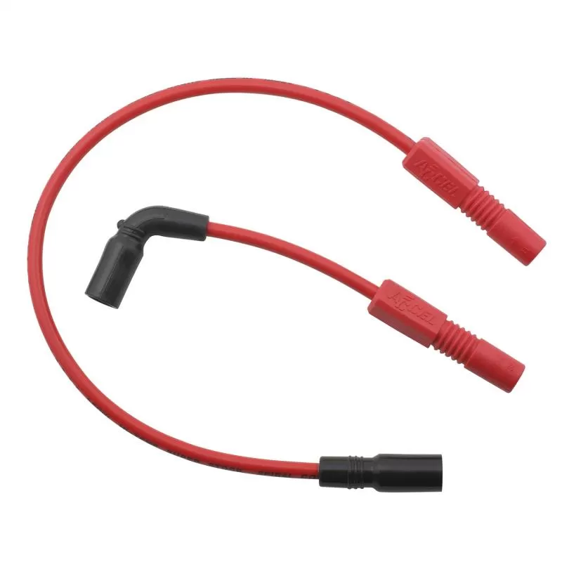 Accel 8MM S/S WIRE SPORTSTER RED - 171110R