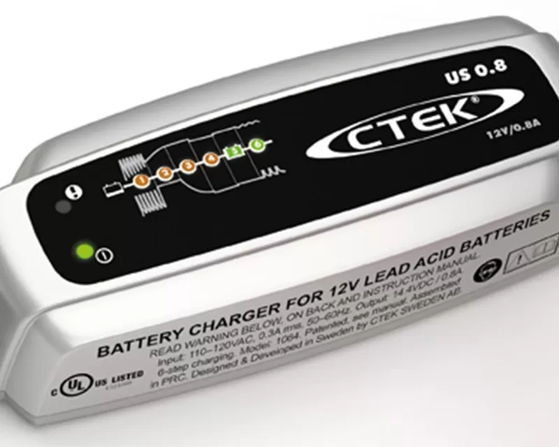 CTEK US 0.8 Battery Charger - 56-865