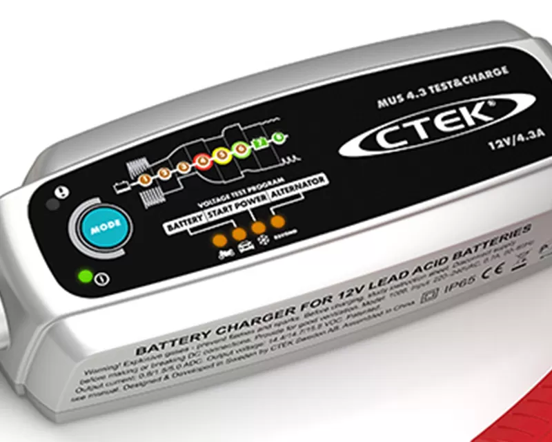 CTEK MUS 4.3 Test And Charge 12V Battery Charger - 56-959