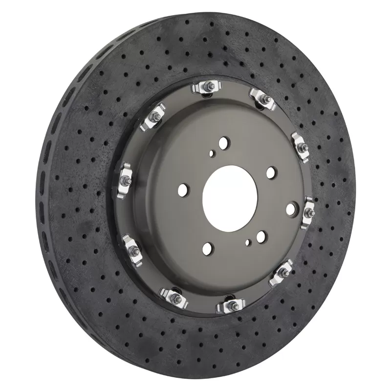 Brembo 2-Piece Discs Front 380x34 2-Piece CCM-R Drilled Rotors - 109.9025A