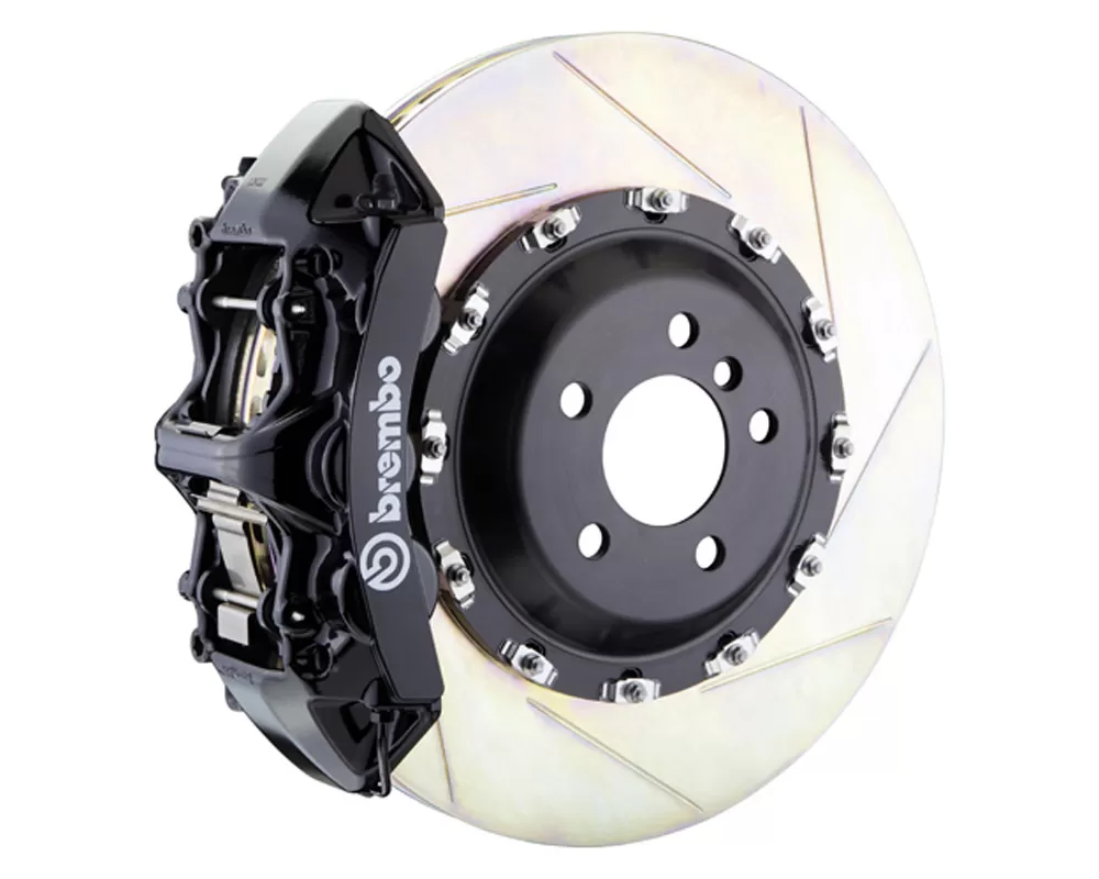 Brembo GT Front Big Brake Kit 411x34 2-Piece 6-Piston Slotted Rotors Rolls-Royce Ghost 2010-2019 - 1L2.9503A1