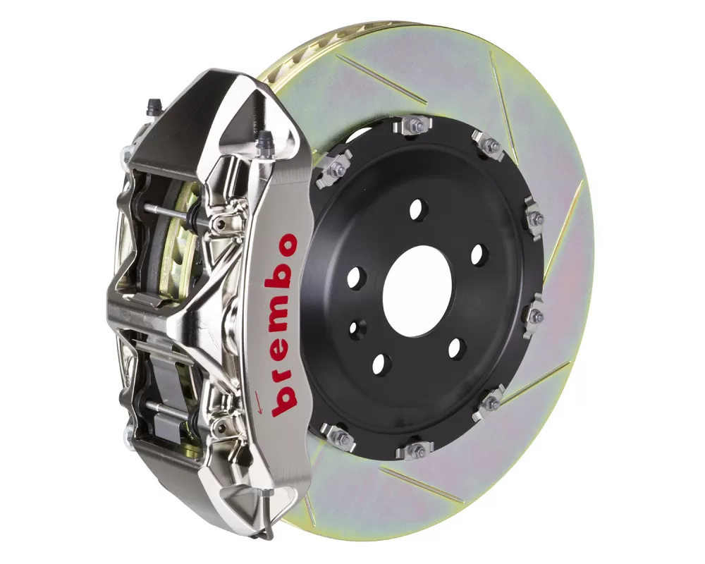 Brembo GT-R Front Big Brake Kit 365x34 2-Piece 6-Piston Slotted Rotors - 1N2.8505AR