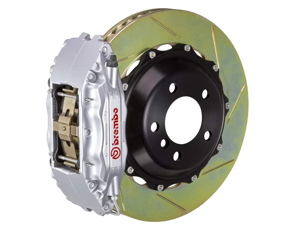 Brembo GT Front Big Brake Kit 332x32 2-Piece 4-Piston Slotted Rotors - 122.7005A3