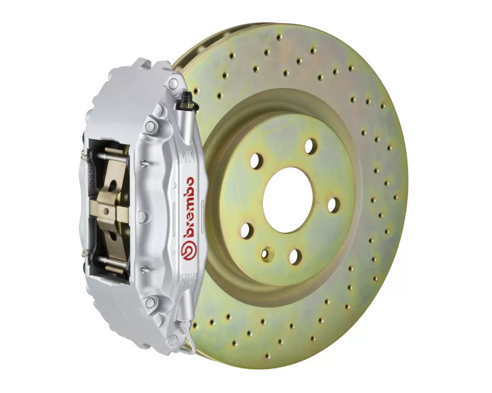 Brembo GT Front Big Brake Kit 326x30 1-Piece 4-Piston Drilled Rotors - 1H4.6005A3