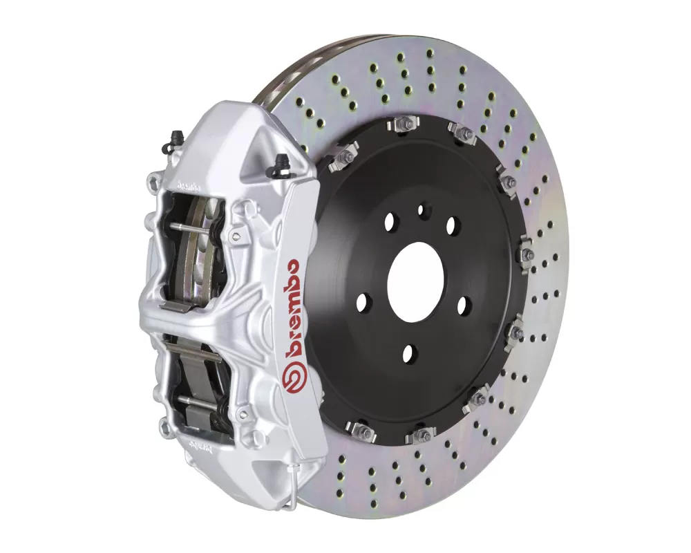 Brembo GT Front Big Brake Kit 405x34 2-Piece 6-Piston Drilled Rotors Land Rover Range Rover (L322) 2003-2009 - 1N1.9502A3