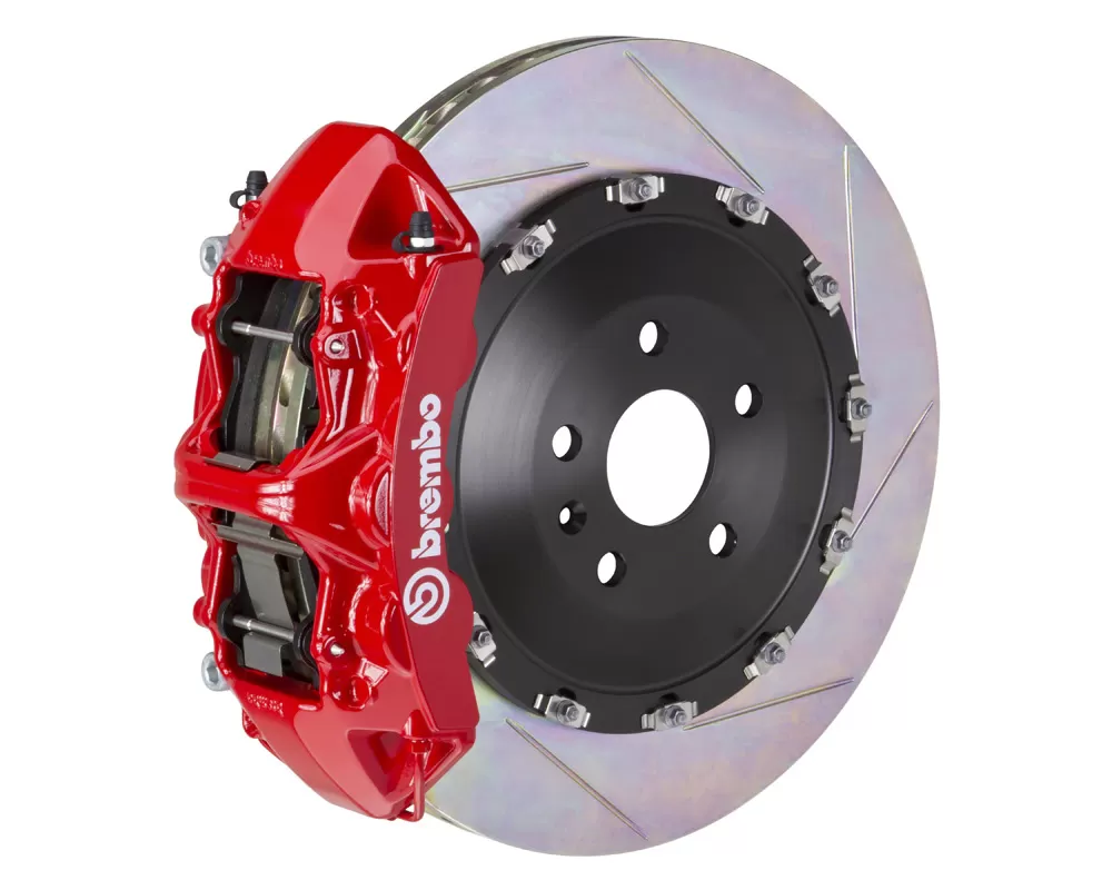 Brembo GT Front Big Brake Kit 405x34 2-Piece 6-Piston Slotted Rotors - 1N2.9519A2