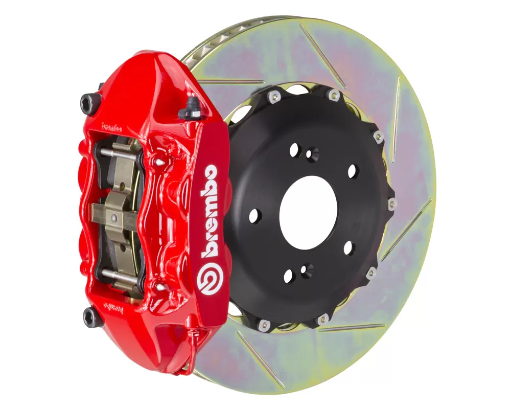 Brembo GT Front Big Brake Kit 328x28 2-Piece 4-Piston Slotted Rotors - 1P2.6001A2