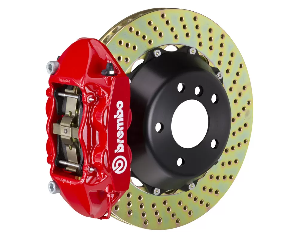 Brembo GT Rear Big Brake Kit 380x28 2-Piece 4-Piston Drilled Rotors Jeep Grand Cherokee (WK2) (Excluding SRT) 2011-2021 - 2P1.9059A2
