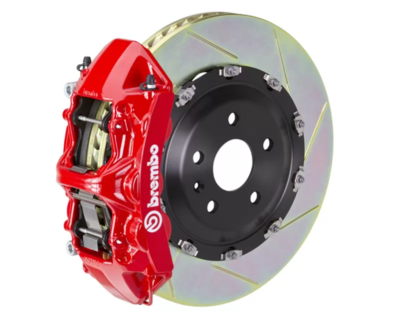 Brembo GT Front Big Brake Kit 380x34 2-Piece 6-Piston Slotted Rotors - 1N2.9066A2
