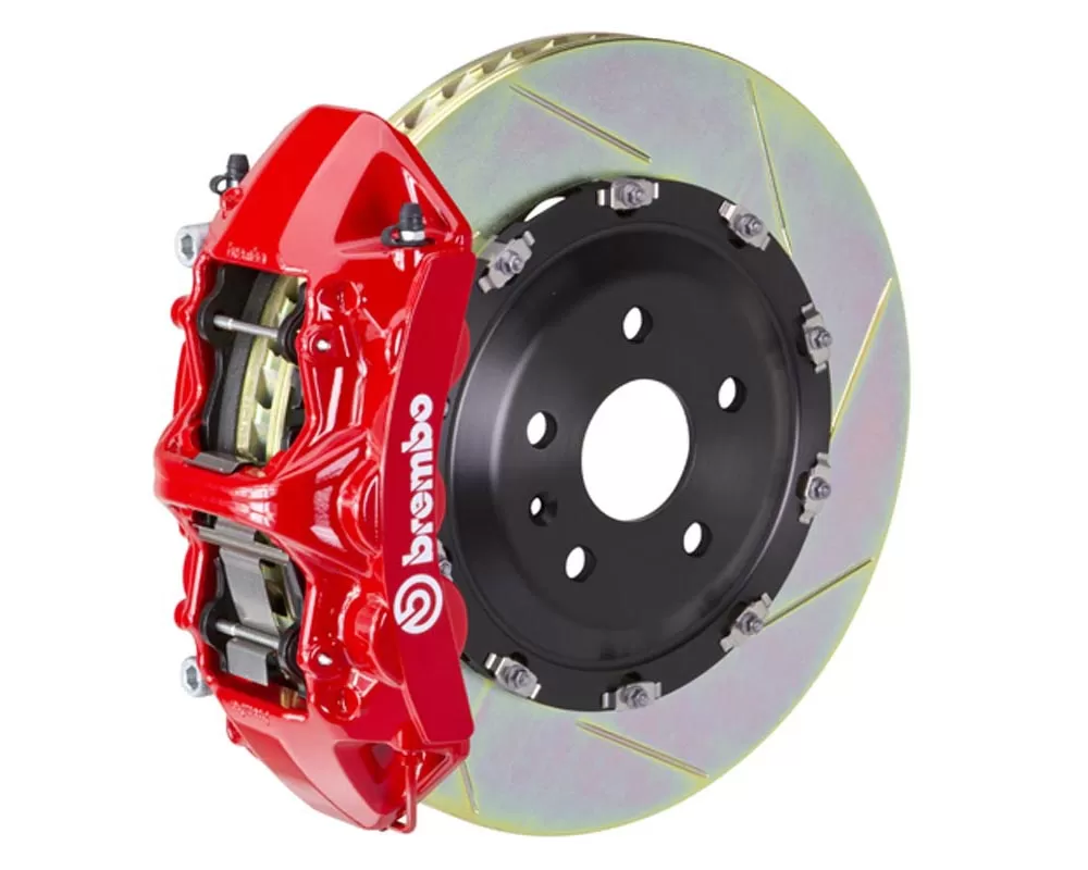 Brembo GT Front Big Brake Kit 380x34 2-Piece 6-Piston Slotted Rotors - 1N2.9067A2