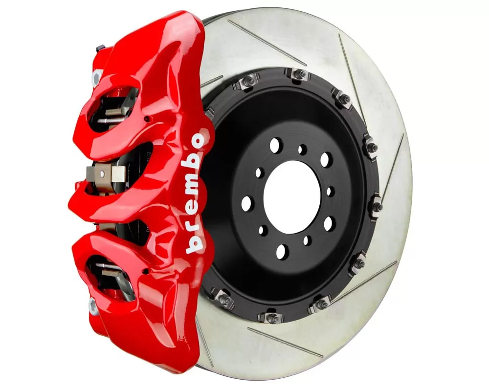 Brembo GT Front Big Brake Kit 405x34 2-Piece 6-Piston Slotted Rotors - 1T2.9506A2