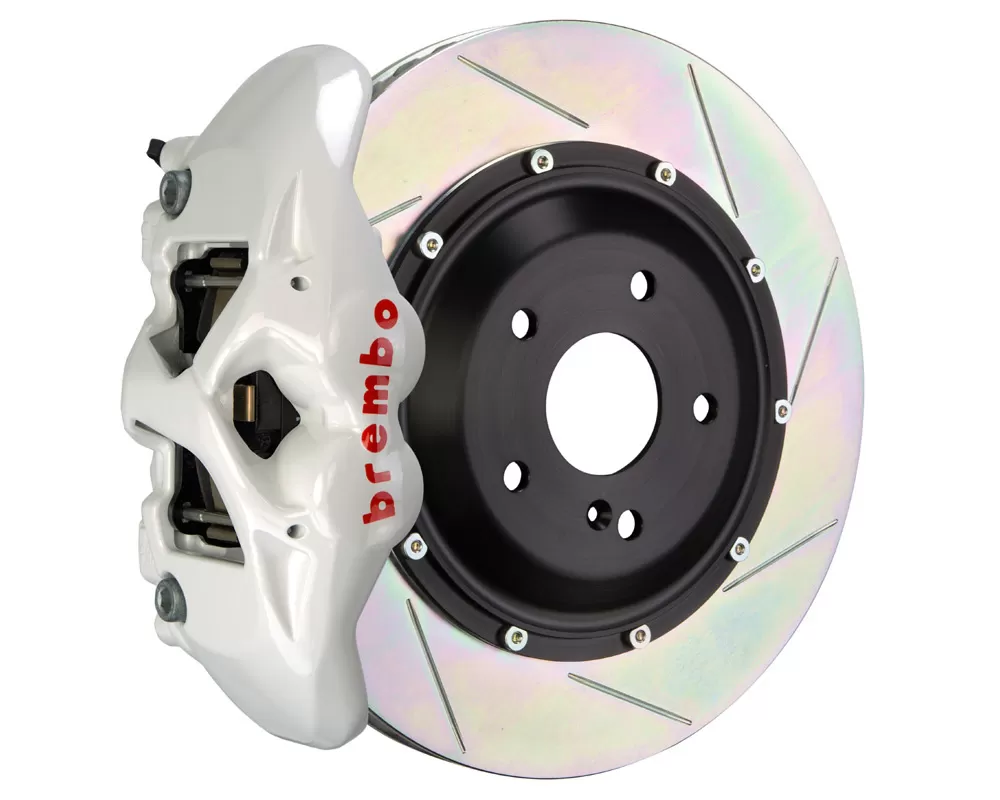 Brembo GT Front Big Brake Kit 345x28 2-Piece 4-Piston Slotted Rotors - 1S2.8005A6