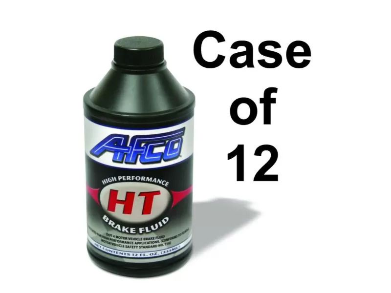AFCO Brake Fluid HT Case Of 12 - 12 Oz. Bottles - 6691902