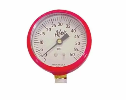 AFCO 60# Air Pressure Replacement Gauge - 85363
