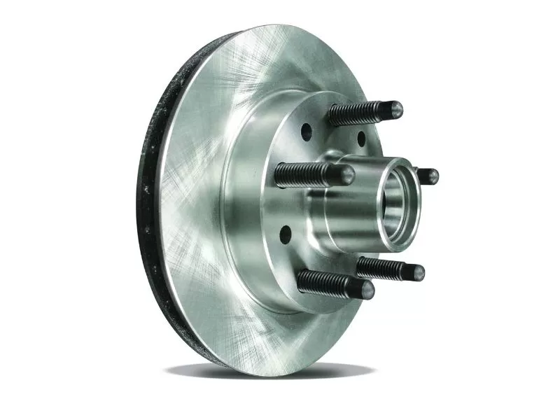 AFCO Cast Iron Brake Hub & Rotor Flat 1.00" Thick 10 1/2" Diameter 5" X 5" Bolt Pattern - 5/8 Coarse Studs - 9850-6500