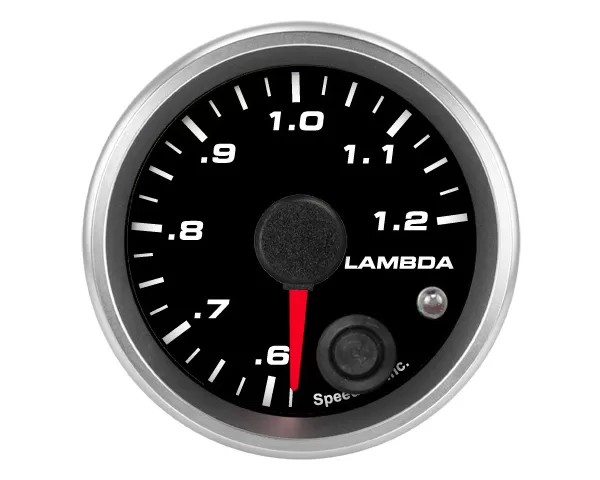 SpeedHut Air/Fuel Gauge Lambda .6-1.2 with Warning FOR AEM - GR-AFWB-06