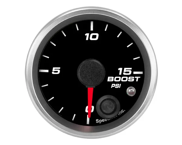 SpeedHut Boost Gauge 0-15psi with Warning - GR-BOOST-06