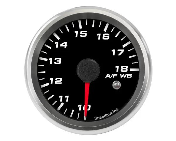 SpeedHut Air/Fuel Gauge Wide Band 10-18 with Warning FOR INNOVATE - GR258-AFWB-01